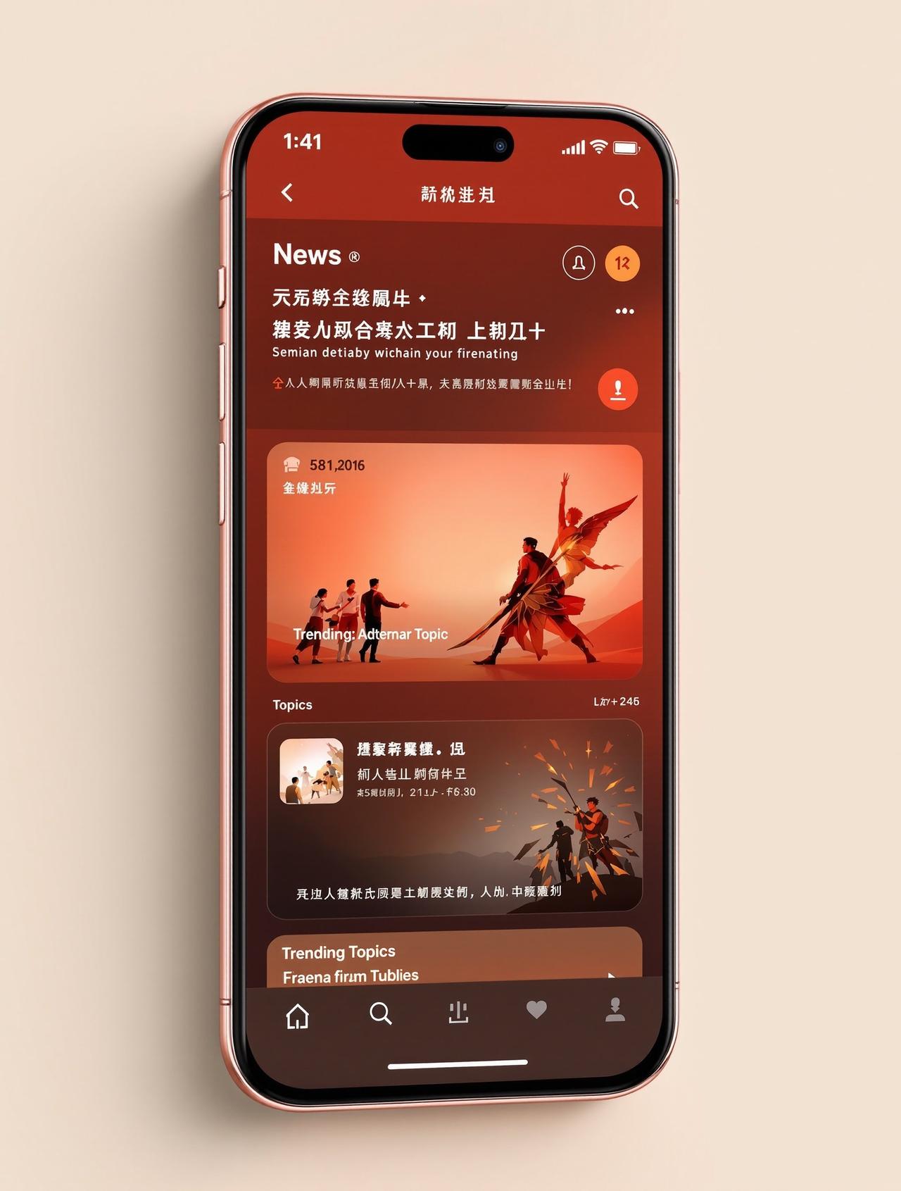 黒料网APP界面展示
